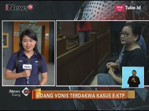 Kondisi Terkini di Pengadilan Tipikor Terkait Sidang Vonis Miryam S. Haryani - iNews Siang 13/11