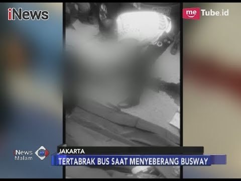 [Naas] Seorang Pria Tewas Ditempat Usai Ditabrak Bus Transjakarta - iNews Malam 13/11