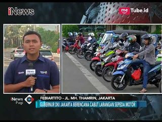 Pantauan Lalu Lintas di MH Thamrin Terkait Pencabutan larangan Motor Melintas - iNews Pagi 13/11