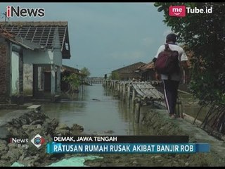 Kerusakan Lingkungan Kian Parah, Banjir Rob Menghancurkan Rumah Warga Demak - iNews Pagi 14/11