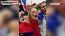 France - Belgique : à Saint-Petersbourg, des supporters bouillants
