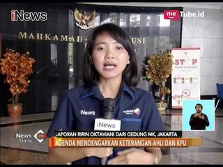 Laporan Terkait Sidang Uji Materi Verifikasi Partai Politik - iNews Siang 14/11
