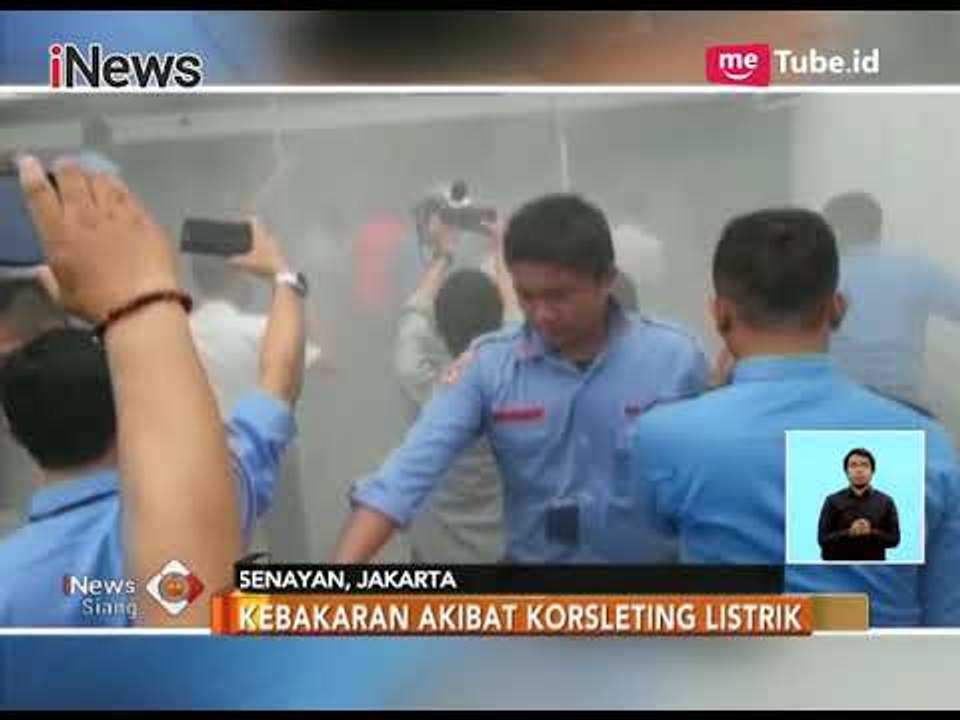 Akibat Korsleting Listrik, Sebuah Ruangan di Lantai 2 Gedung DPR Kebakaran - iNews Siang 14/11