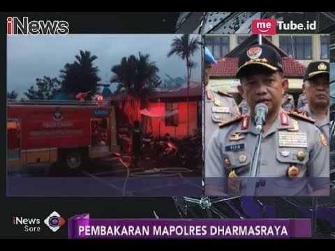 Kapolri Sebut Pelaku Pembakaran Polres Dharmasraya Adalah Jaringan Teroris - iNews Sore 13/11