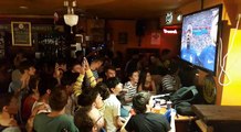 Besançon : Au Madigans, la Marseillaise entonnée en choeur par les supporters a fait trembler les verres sur les tables !