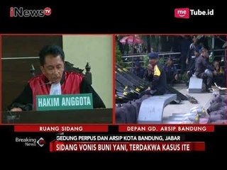 Hakim Membacakan Awal Mula Kronologi Kasus yang Dialami Buni Yani - Breaking News 14/11