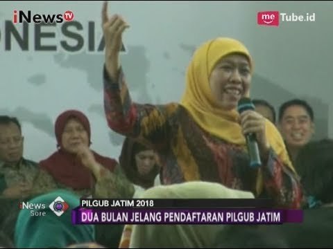 Dua Bulan Jelang Pilgub Jatim, Siapa yang Menjadi Bacawagub Mendampingi Khofifah - iNews Sore 14/11