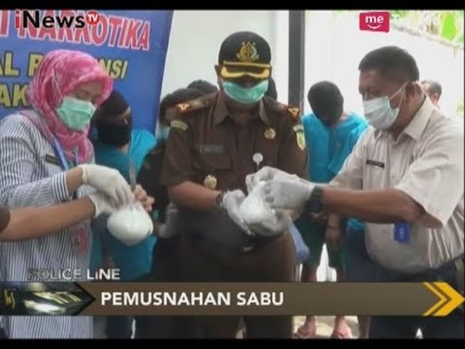 BNN Yogyakarta Memusnahkan Sabu Seberat Lebih dari 3 Kg - Police Line 14/11