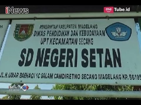 LUCU! Sejumlah Sekolah Dasar Memiliki Nama-nama yang Unik - iNews Malam 14/11