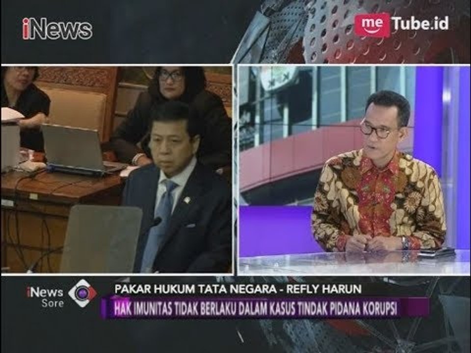 Hak Imunitas DPR Tidak Berlaku Dalam Kasus Tindak Pidana Korupsi - iNews Sore 15/11