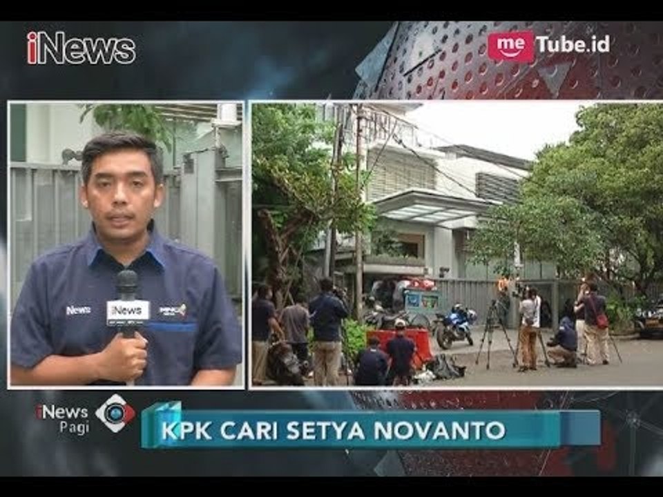 Suasana Kediaman Setya Novanto Pasca Penggeledahan Penyidik KPK - iNews Pagi 16/11