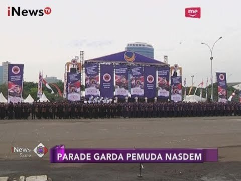 Garda Pemuda Partai Nasdem Menggelar Apel & Parade di JIExpo Kemayoran Jakarta - iNews Sore 14/11