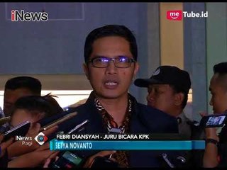 KPK Sudah Keluarkan Surat Perintah penangkapan Setnov & Bekerjasama dengan Polri - iNews Pagi 16/11