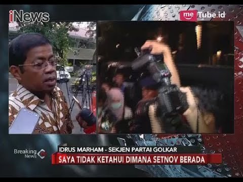 Sekjen Golkar Datangi Kediaman Setnov untuk Melihat Kondisi Keluarga Setnov - Breaking News 16/11