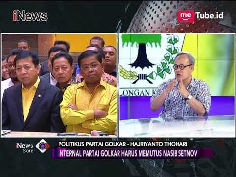 Politikus Golkar: Internal Partai Harus Memutus Nasib Setnov - iNews Sore 16/11