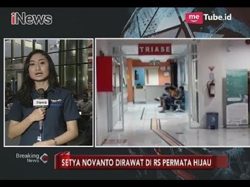 Situasi Gedung KPK Terkait Kecelakaan Setya Novanto - Breaking News 16/11