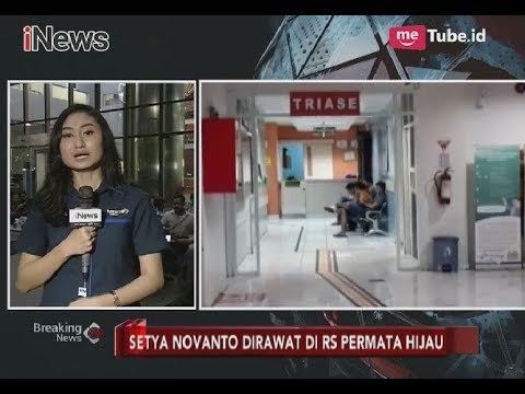 Situasi Gedung KPK Terkait Kecelakaan Setya Novanto - Breaking News 16/11
