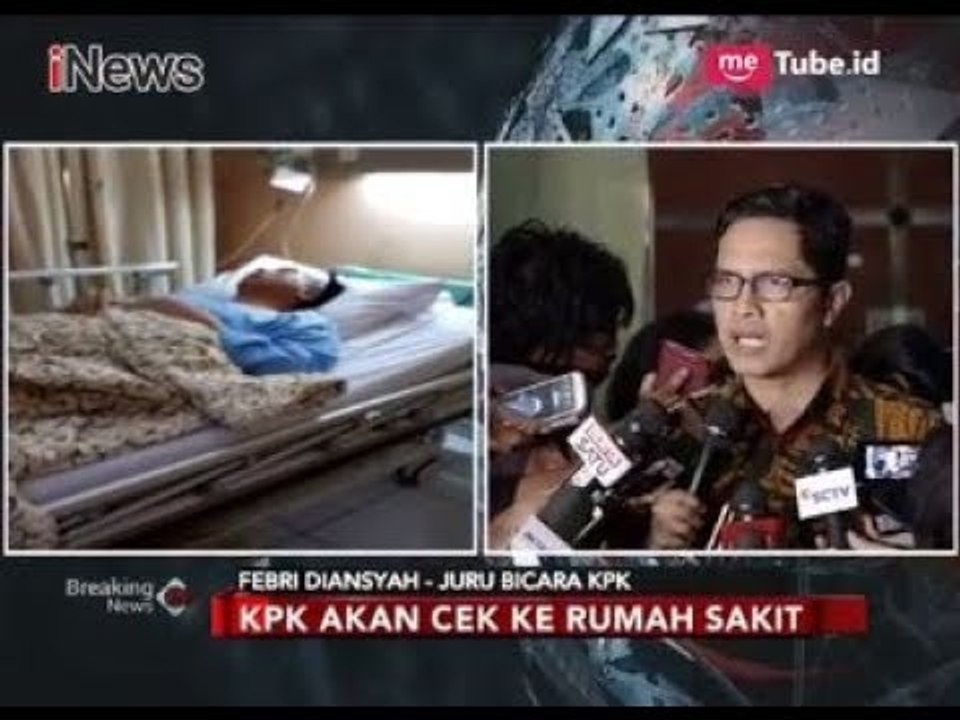 Setya Novanto Kecelakaan,  Ini Pernyataan KPK - Breaking News 16/11