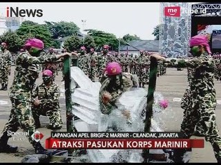 Atraksi Pasukan Korps Marinir Pada HUT Ke-72 Marinir - Special Event 15/11