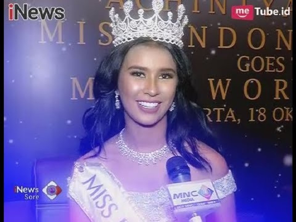 Sosok Miss Indonesia Achintya Nilsen yang Akan Mengikuti Miss World 2017 - iNews Sore 18/11