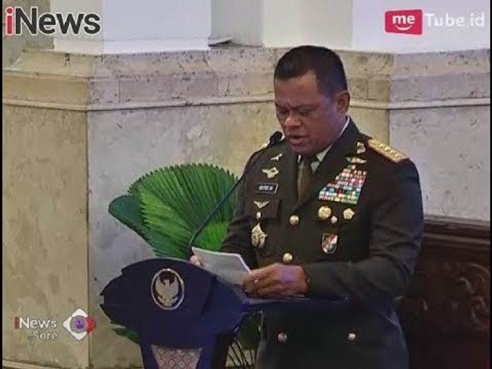 Masuki Masa Pensiun, Siapa Pengganti Panglima TNI Gatot Nurmantyo ? - iNews Sore 18/11