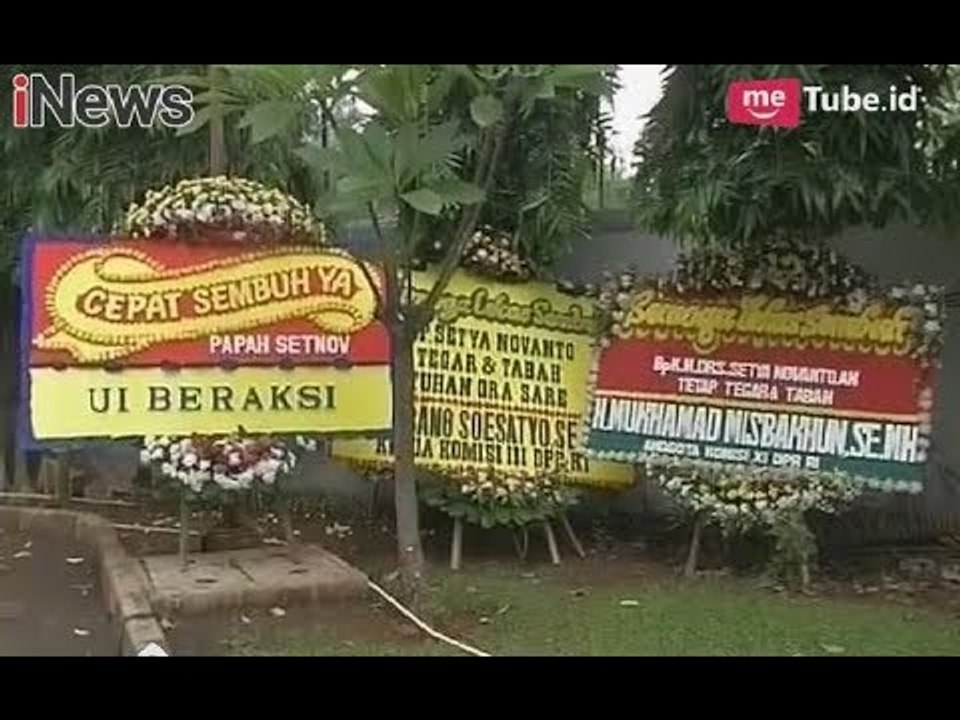 Kiriman Bunga untuk Setya Novanto Masih Terus Berdatangan ke RSCM - iNews Sore 19/11