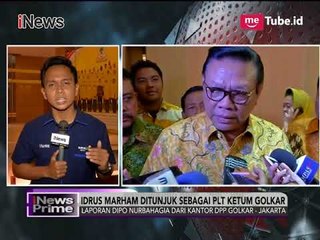Idrus Marham Ditunjuk Sebagai PLT Ketum Golkar - iNews Prime 20/11