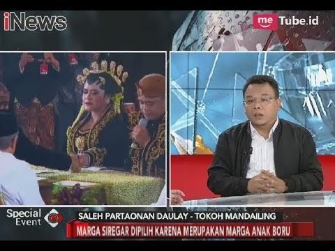 Marga Siregar Dipilih untuk Kahiyang Karena Merupakan Marga Anak Boru - Special Event 19/11