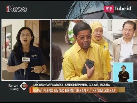 Suasana Kantor DPP Partai Golkar Jelang Digelarnya Rapat Pleno - iNews Siang 21/11
