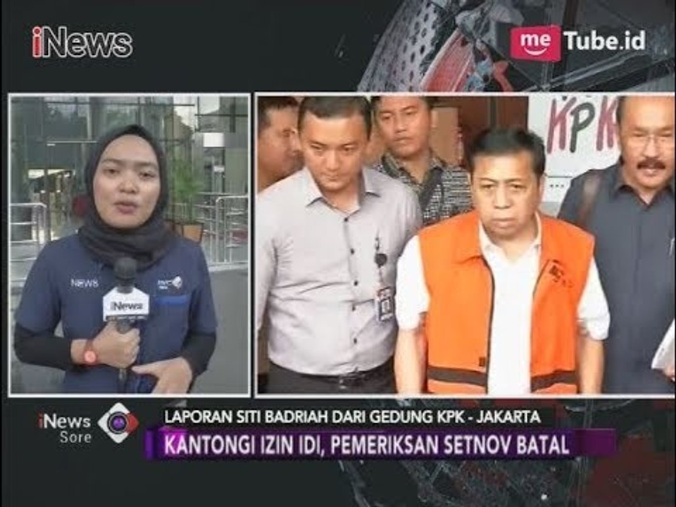 Kantongi Izin IDI, Setnov Batal Diperiksa KPK - iNews Sore 21/11