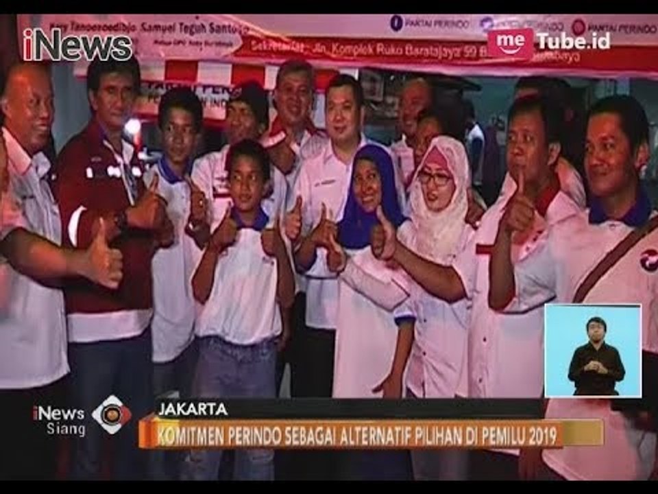 Menanggulangi Persoalan Masyarakat, Perindo Mengembangkan Pelaku Usaha Kecil - iNews Siang 22/11