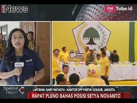 Salah Satu Opsi Dalam Rapat Pleno Golkar Adalah Mengangkat PLT Ketum - Special Report 21/11