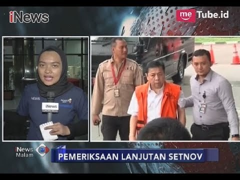 Terkait Pemeriksaan Lanjutan, Setnov Tidak Menjawab Pertanyaan Penyidik KPK - iNews Malam 21/11