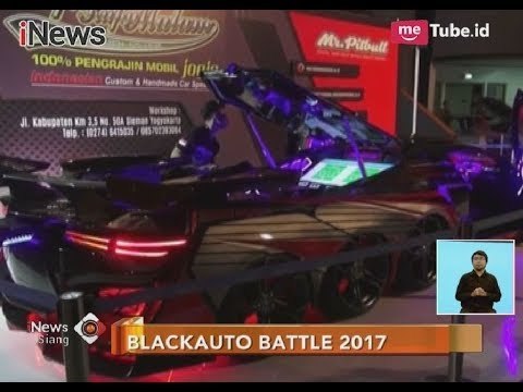 Mobil Modifikasi Mr. Pitbull Menangi Predikat The Blackauto Master 2017 - iNews Siang 22/11
