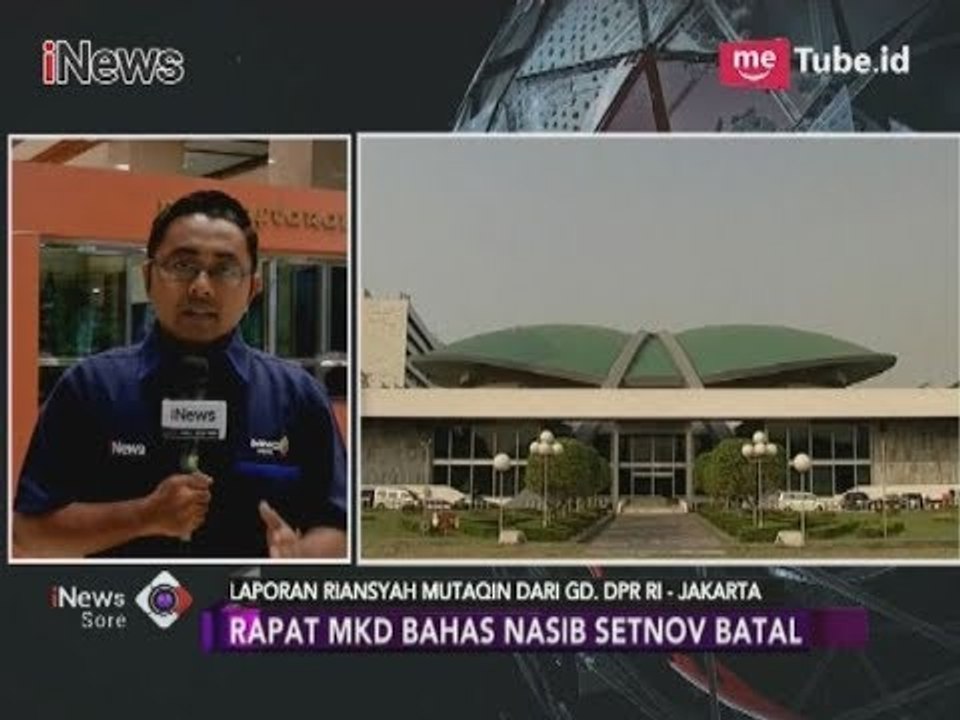 Rapat MKD Bahas Nasib Setnov Batal Digelar - iNews Sore 21/11