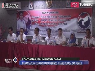 Télécharger la video: Hadapi Pilkada & Pemilu Serentak 2019, Partai Perindo Mantapkan Persiapan - iNews Malam 21/11