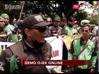 Kondisi Terkini Demo Ojek Online yang Menuntut Dilegalkan - Special Report 23/11