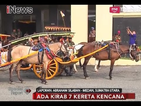 Simulasi Kirab 7 Kereta Kencana Jelang Puncak Horja Godang Kahiyang-Bobby - Special Report 22/11