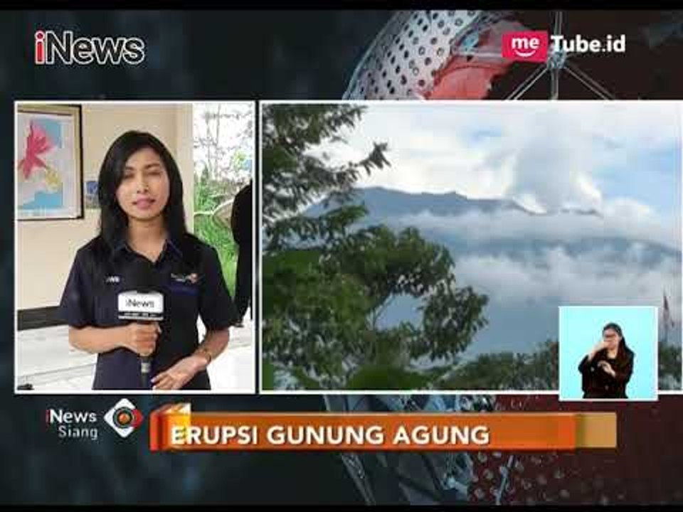 Asap Putih Terpantau Masih Keluar dari Kawah Gunung Agung - iNews Siang 23/11