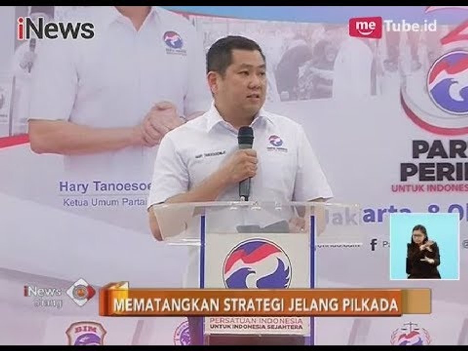 Memberikan Kualitas Terbaik untuk Rakyat Menjadi Strategi Perindo Jelang Pilkada - iNews Siang 23/11