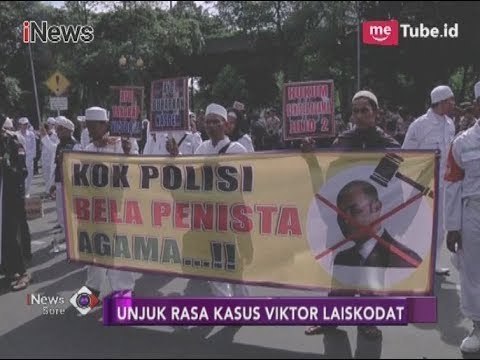 Aksi Demo Tuntut Ditangkapnya Victor Laiskodat Terkait Kasus Ujaran Kebencian - iNews Sore 24/11