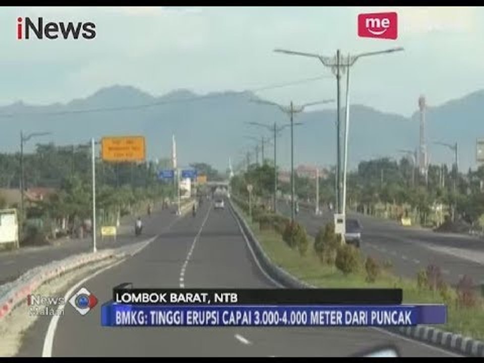Pasca Erupsi, Pulau Lombok Terkena Abu Vulkanik Gunung Agung - iNews Malam 26/11
