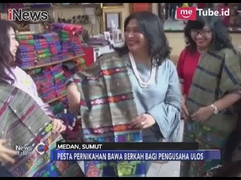 Pengusaha Kain Ulos Mendapat Berkah dari Resepsi Pernikahan Bobby Kahiyang - iNews Malam 26/11