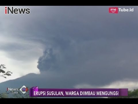 Pasca Erupsi Susulan Gunung Agung, Bupati Karangasem Minta Warga Waspada - iNews Sore 26/11