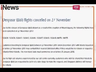 Beberapa Negara Keluarkan Peringatan Kepada Warganya Pasca Status Gn. Agung - iNews Sore 27/11