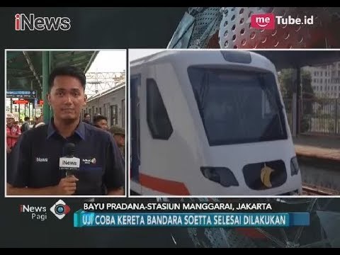 Informasi dari Stasiun Manggarai Terkait Uji Coba Kereta Bandara Soetta - iNews Pagi 27/11