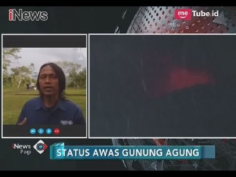 Asap Pekat Setinggi 3000 Meter Masih Menyembur dari Gunung Agung - iNews Pagi 28/11