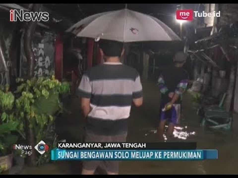 Sungai Bengawan Solo Meluap, Puluhan Rumah Disekitarnya Terendam - iNews Pagi 29/11