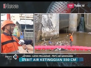 Pantauan Volume Debit Air di Pintu Air Manggarai Terkait Guyuran Hujan di Jakarta - iNews Pagi 29/11