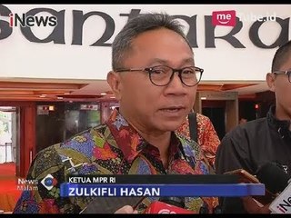 Zulkifli Hasan: Kalo Setnov Mundur, itu Baik untuk Dirinya, DPR & Golkar   iNews Malam 28/11